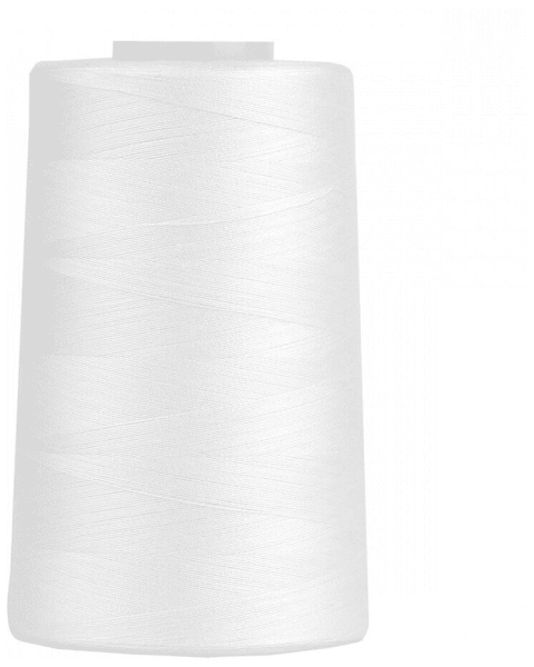 Нитки Sewing Thread 40/2 5000 ярд. цвет - белый 100% п/э в Веневе