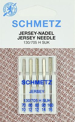 Иглы Schmetz джерси 130/705 H SUK (70x1, 80x2, 90x1, 100x1) 5 шт в Веневе
