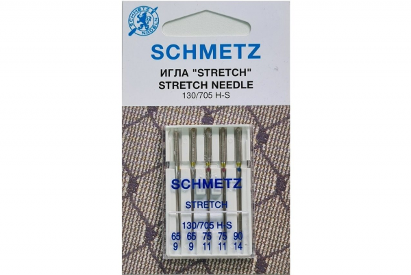 Иглы Schmetz стрейч combi (65x2, 75x2, 90x1), 5 шт в Веневе